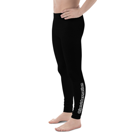 Jet Rider Nation Black Men's Leggings