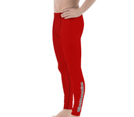 Jet Rider Nation Men's Red Leggings