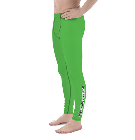 Jey Rider Nation Green Men's Leggings