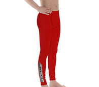 Jet Rider Nation Men's Red Leggings