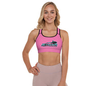 Jet Rider Nation Pink Padded Sports Bra