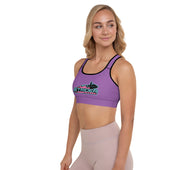 Jet Rider Nation Purple Padded Sports Bra