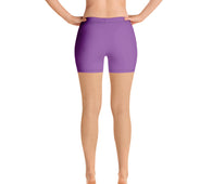 Purple JRN Women's Stretch Shorts