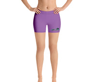 Purple JRN Women's Stretch Shorts