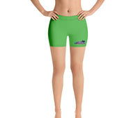 Green JRN Women's Stretch Shorts