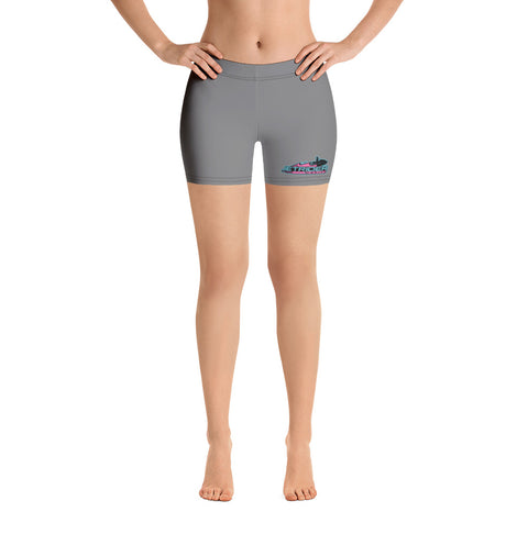 Gray JRN Women's Stretch Shorts