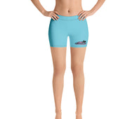 Teal JRN Women's Stretch Shorts