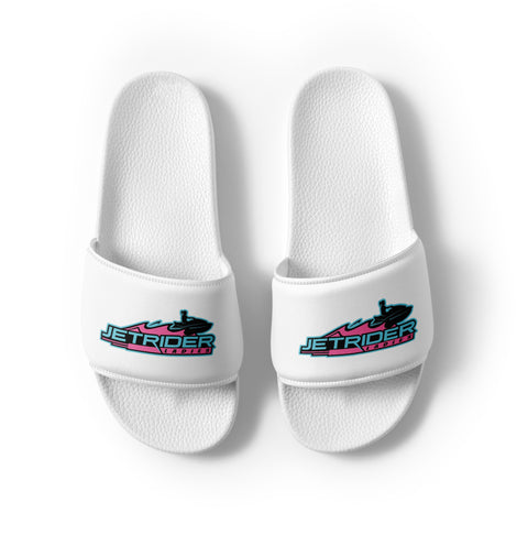 JRN Ladies White Slides